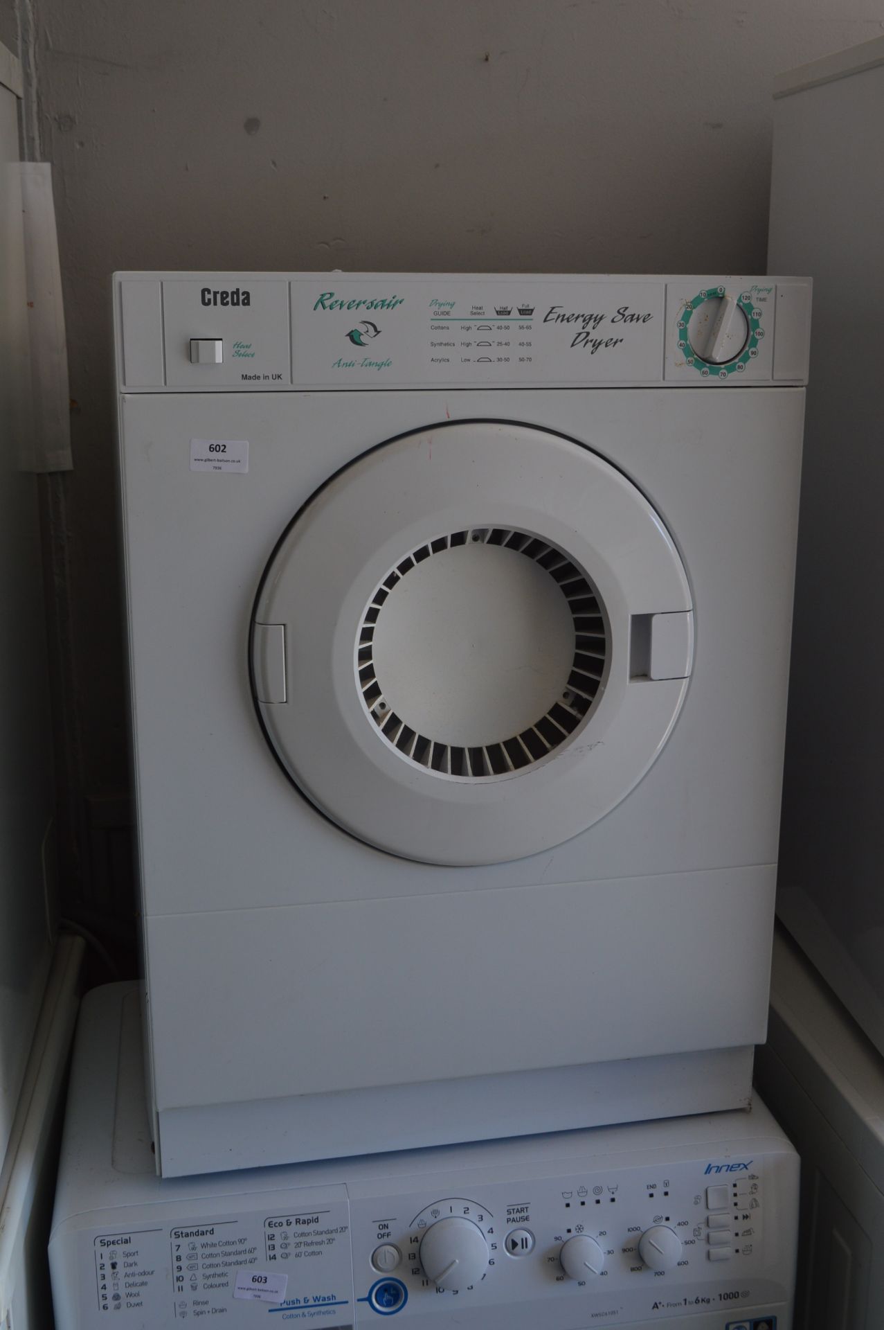 Creda Reverse Air Clothes Dryer