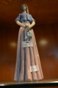 Nao Porcelain Figurine - Young Lady