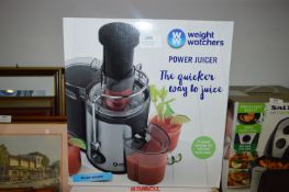 *Weight Watchers Power Juicer