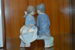 Nao Porcelain Figurine - Courting Couple