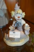 Nao Porcelain Figurine - Clown