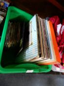 Collection of LP Records and 45rpm Records (Variou