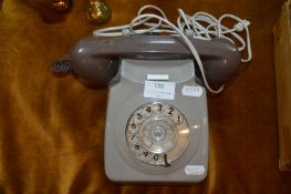 Green BT Telephone