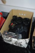 Sony PS3 Console with Four Games and a Controller