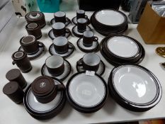Hornsea Pottery Contrast Tea & Dinner Ware 50 Piec