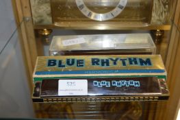 Band Master and Blue Rhythm Harmonicas