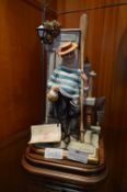 Capodimonte Porcelain Figurine - Gondolier