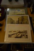 Local History Prints - Hull Pier and High Street