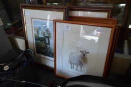 Five Assorted Prints - Tom Harland, Spurn Point, S