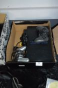 Sony PS2 Console with Two Controllers