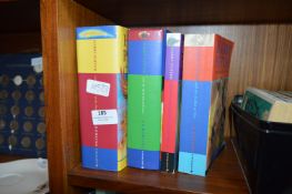 Two Hardback and Two Paperback Harry Potter Books