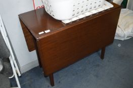 Mahogany Gate Leg Drop Leaf Table