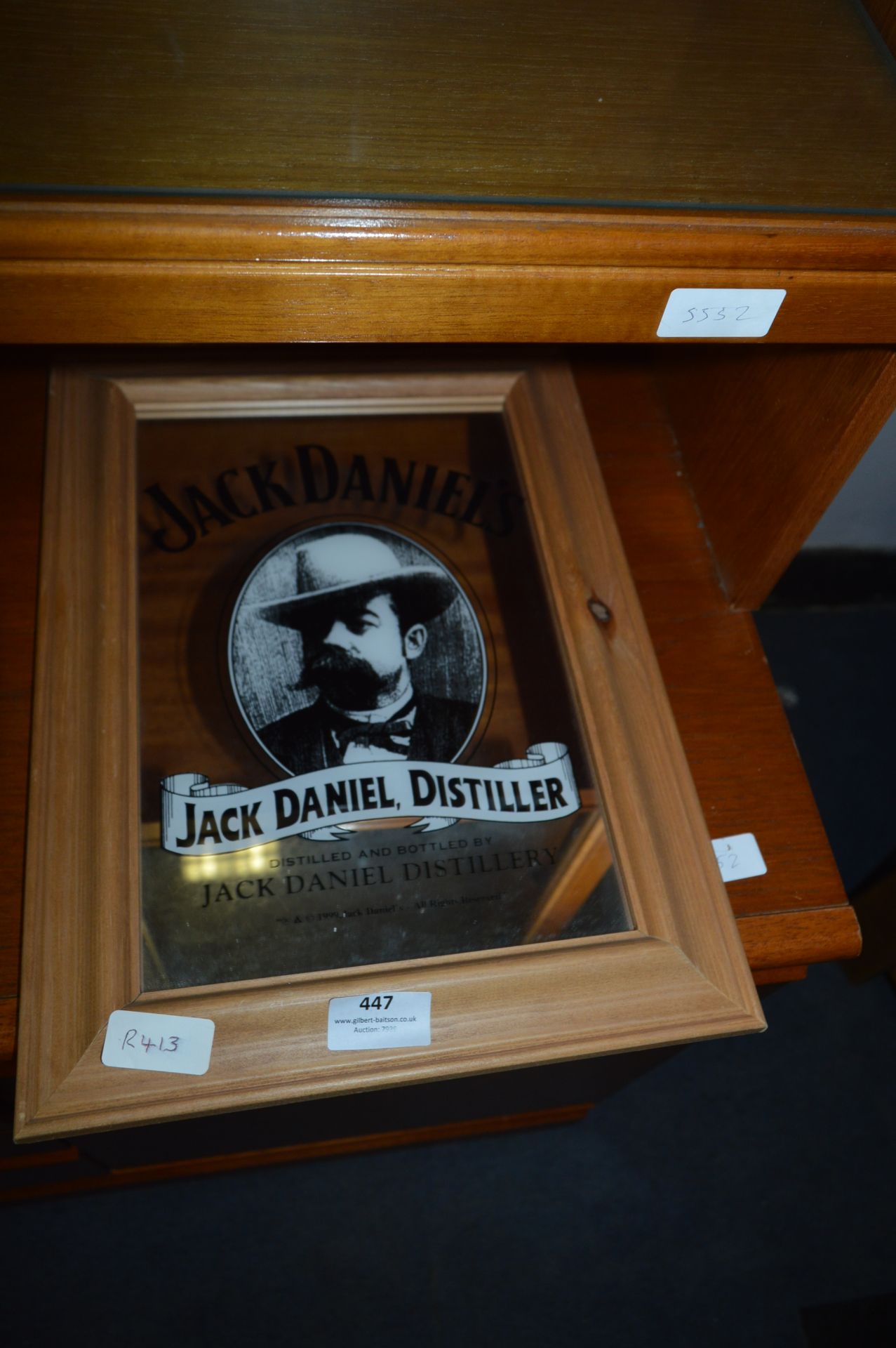 Small Pub Mirror - Jack Daniels