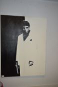 Painting on Canvas - Al Pacino, Scarface