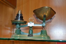 Pair of Salter No.56 Kitchen Scales with Weights