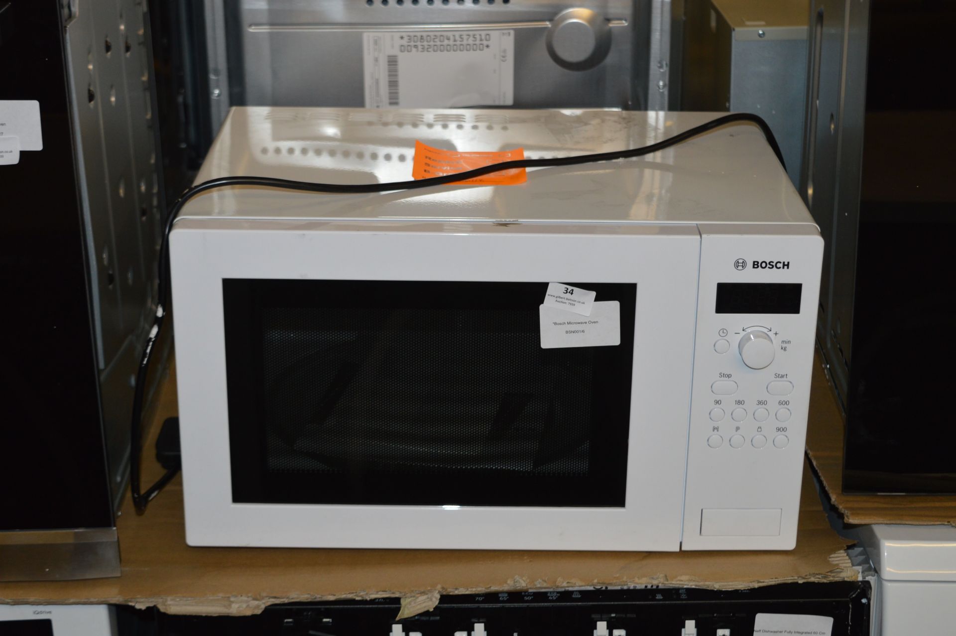 *Bosch Microwave Oven Model:HMT84M421B