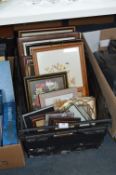 Large Quantity of Framed Prints and Photo Frames