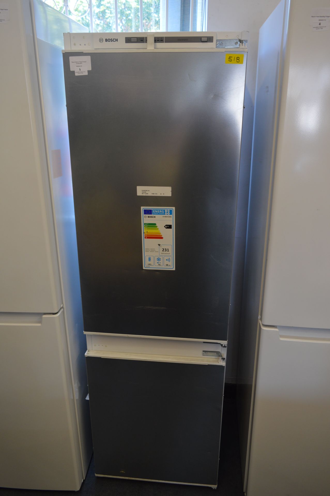 *Bosch Built-In Fridge-Freezer Combination Model:KIV86VS30G