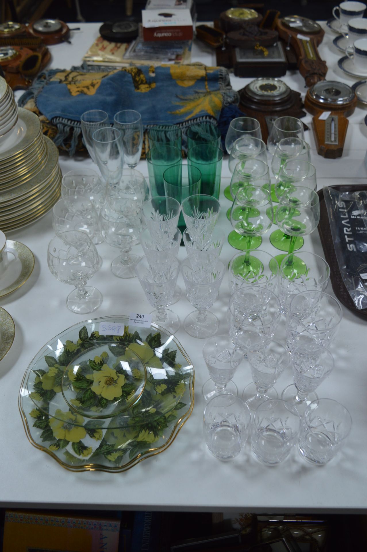 Collection of Assorted Drinking Glassware and Glas