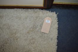 Shag Pile Wool Rug 152x92cm