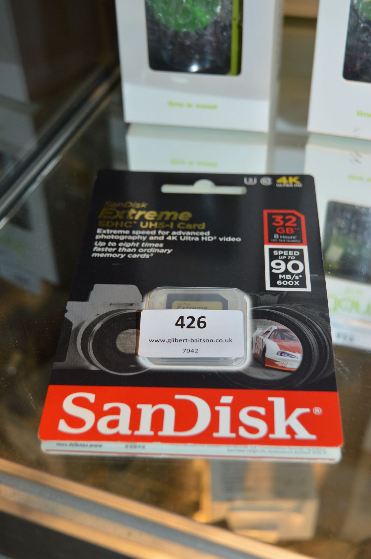 *SANDISK EXTREME PLUS FLASH MEMORY CARD - 32 GB SDHC