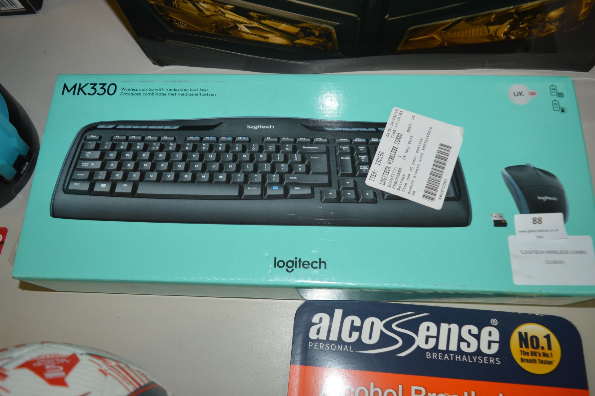 *LOGITECH WIRELESS COMBO