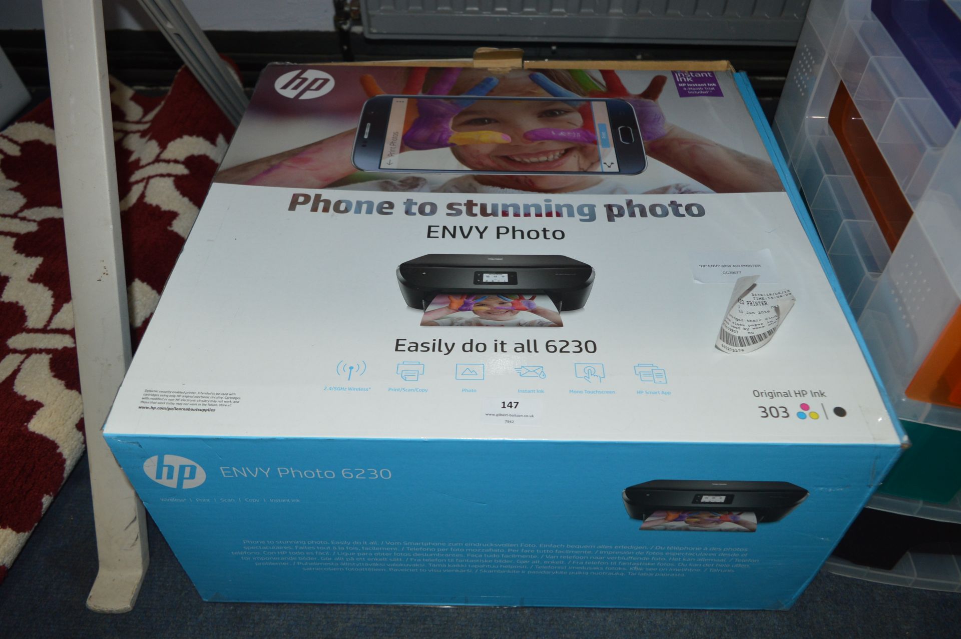 *HP ENVY 6230 AIO PRINTER