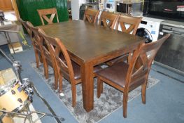 *NINE PIECE SAMSON DINING SET