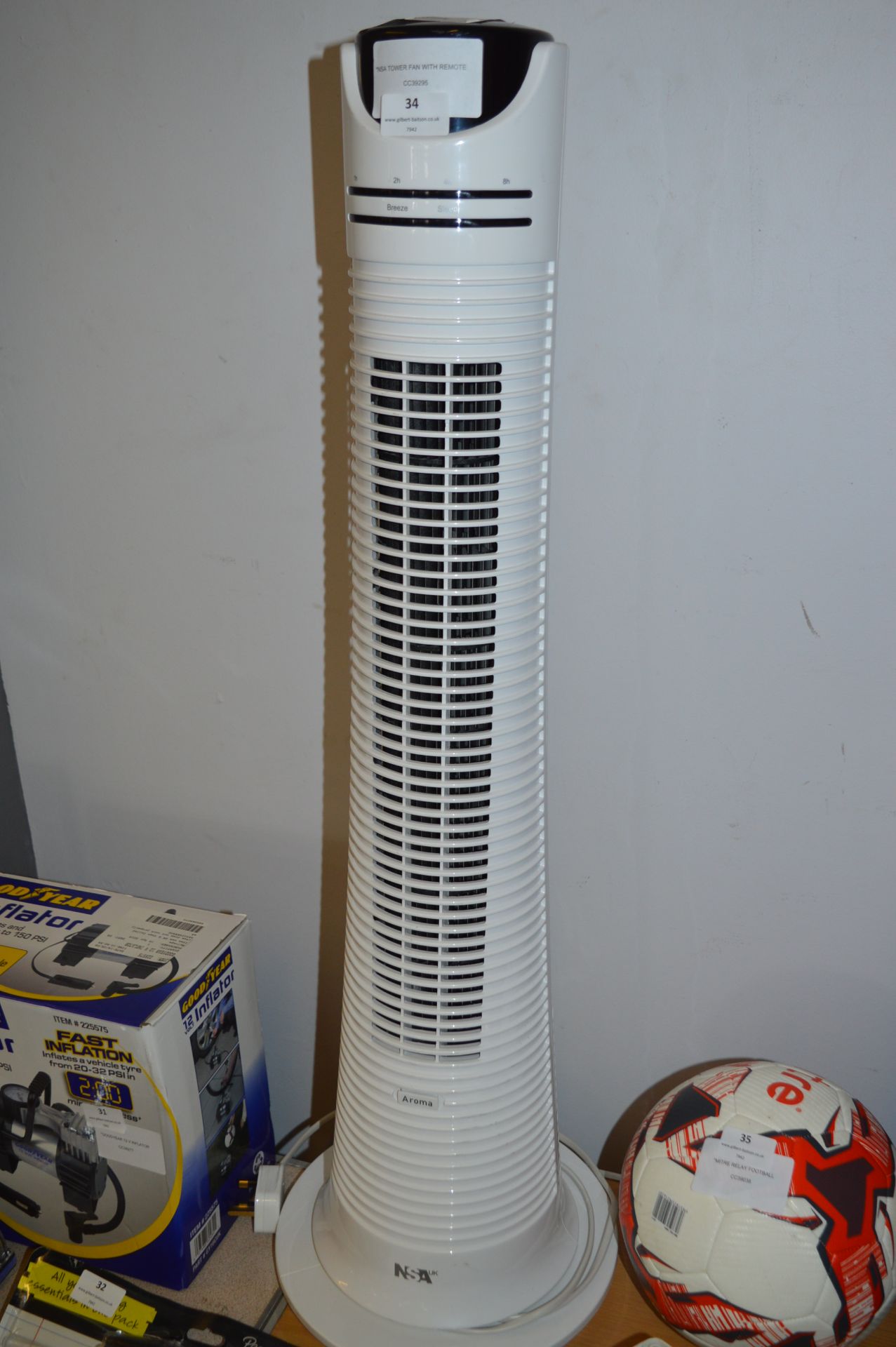 *NSA TOWER FAN WITH REMOTE