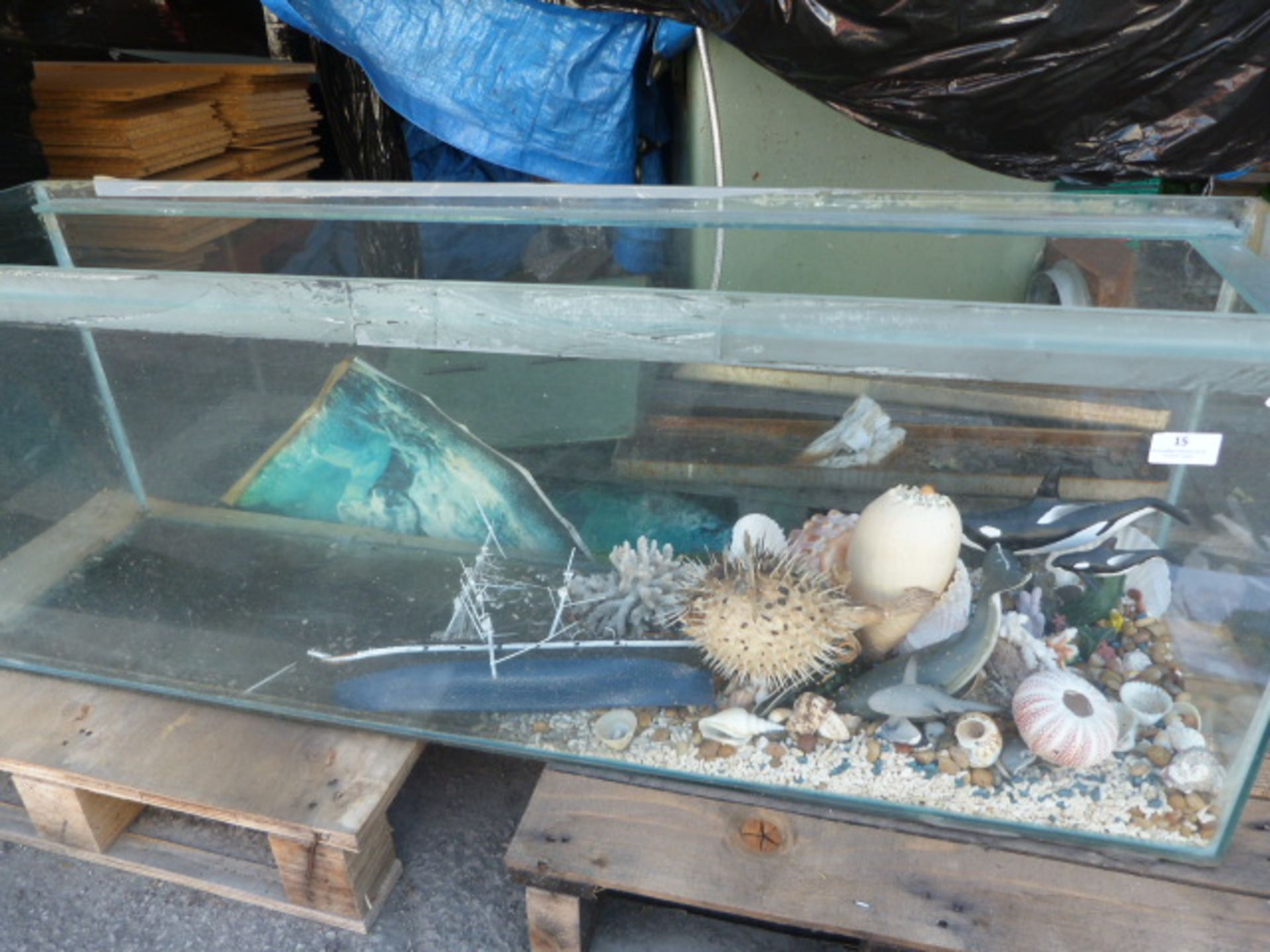 Fish Tank and Contents 122x45x30.5cm