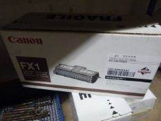 Two Canon FX1 Printer Cartridges