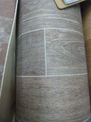 Roll of Wood Effect Lino 8x4m