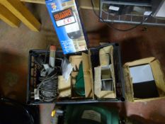 Box Containing Inspection Lamp, Bulkhead Light, et