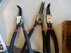 *Three Pairs of Circlip Pliers