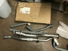 *Volkswagen Golf Radiator and Four VW Exhaust Pipe Components