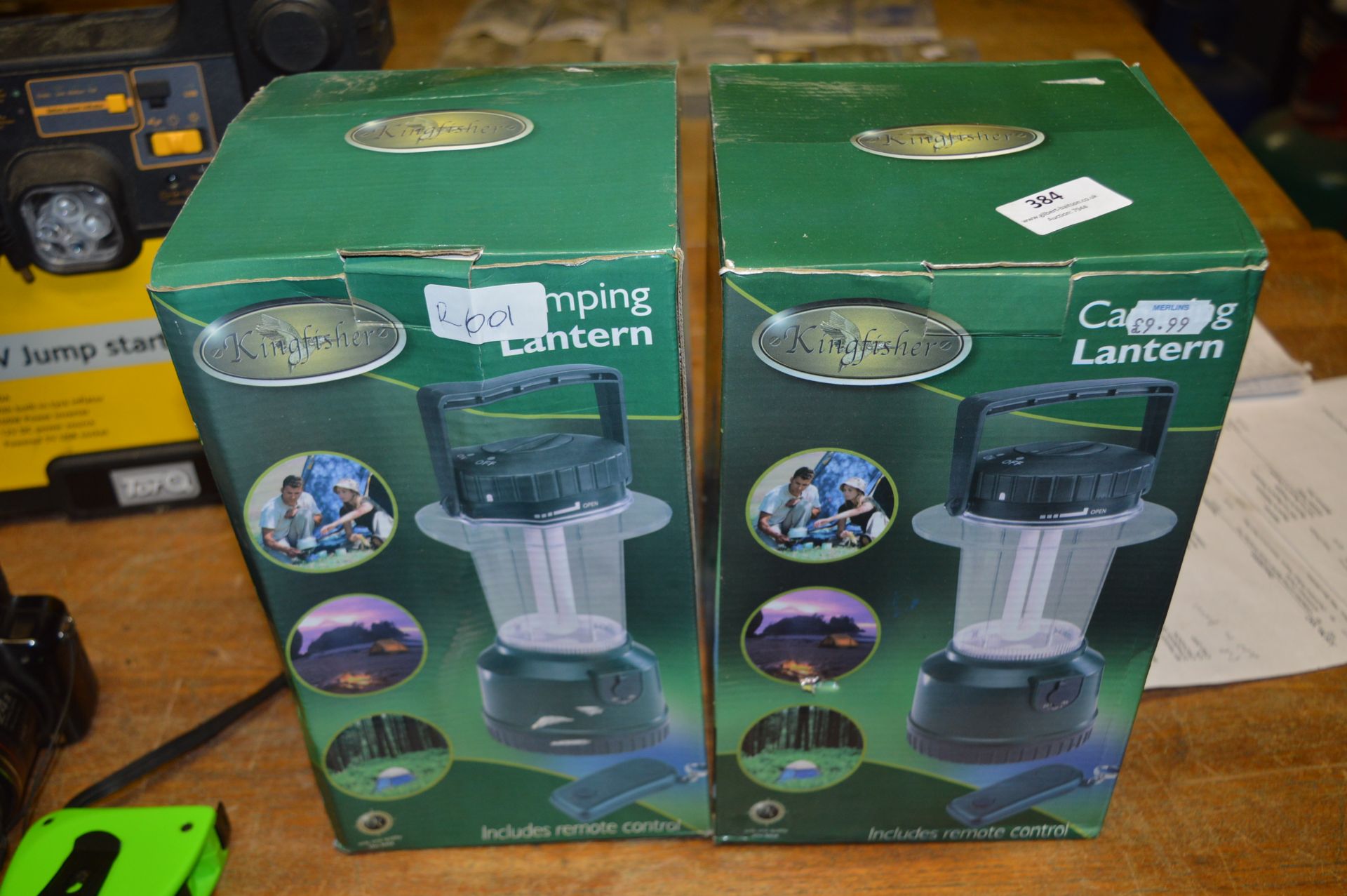 Two Camping Lanterns