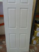 *White Internal Door 198x83.75cm