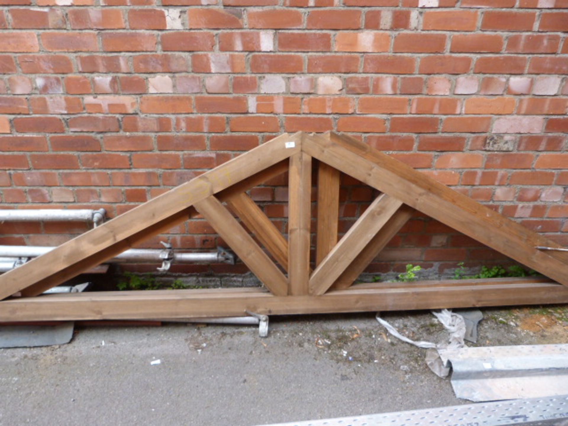 Two Roof Trusses Approx. 353cm Long