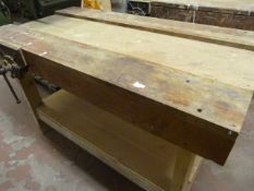 Joiner's Workbench with Record 52.5 Vice