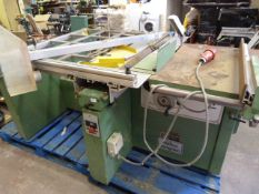 *Wadkin Bursgreen Panel Saw Bench