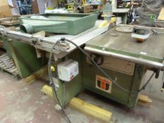 *Wadkin Saw Bench with Crompton S10 Brake