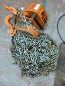 *Two Tonne Elephant Chain Block and Tackle