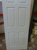 *White Internal Door 198x83.75cm