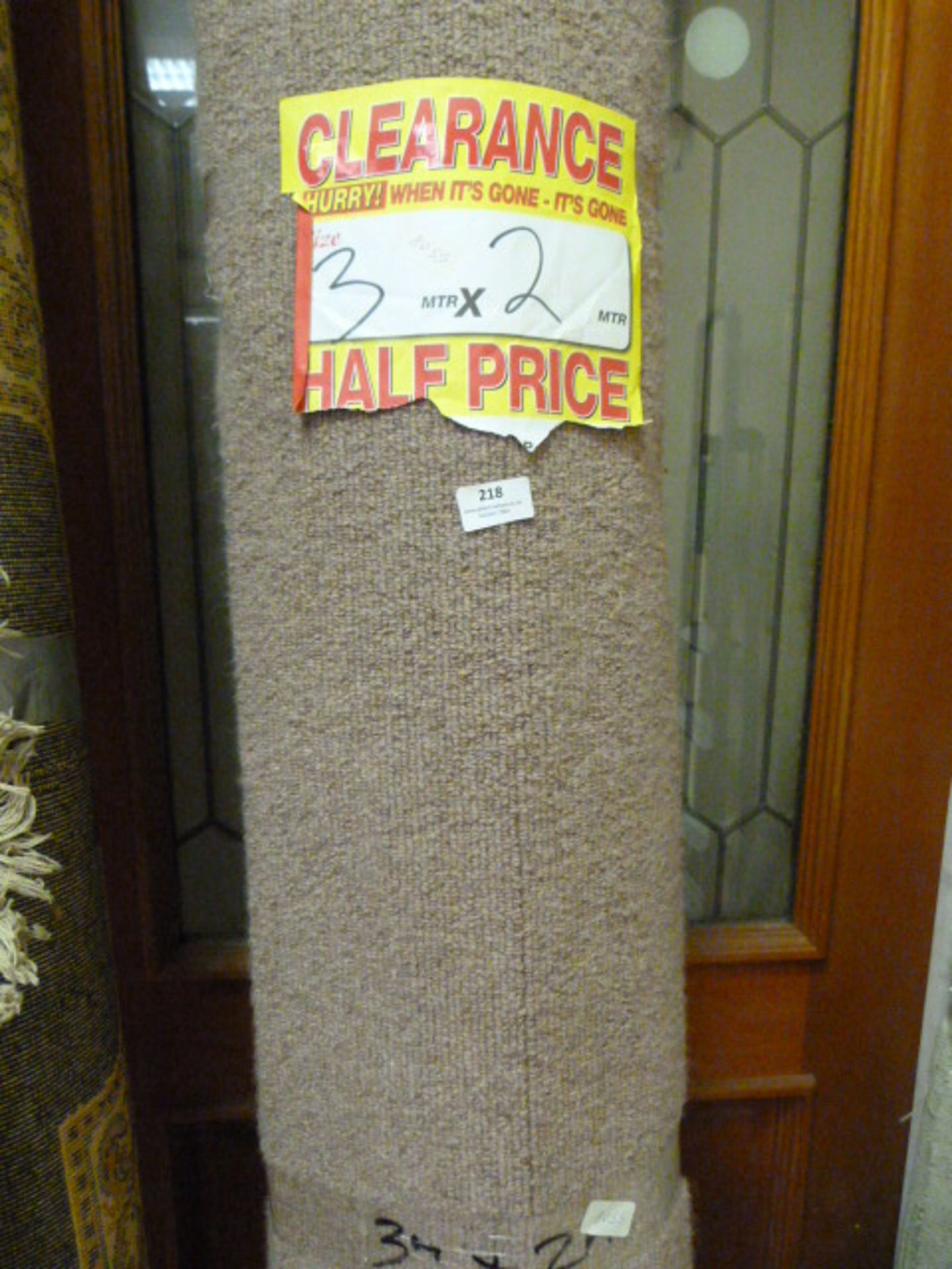 Roll of Carpet 3x2m