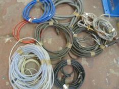 *Thirteen Assorted Hose & Airline and Various Fittings