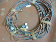 *Large Coil of Welding Hose