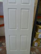 *White Internal Door 198x83.75cm