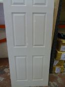 *White Internal Door 198x83.75cm