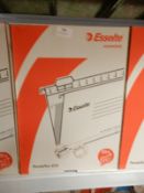 Four Boxes Containing 25 Esselte Suspension Files