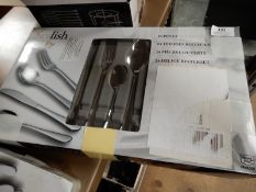 Twenty Four Piece Stainless Steel Cutlery Set